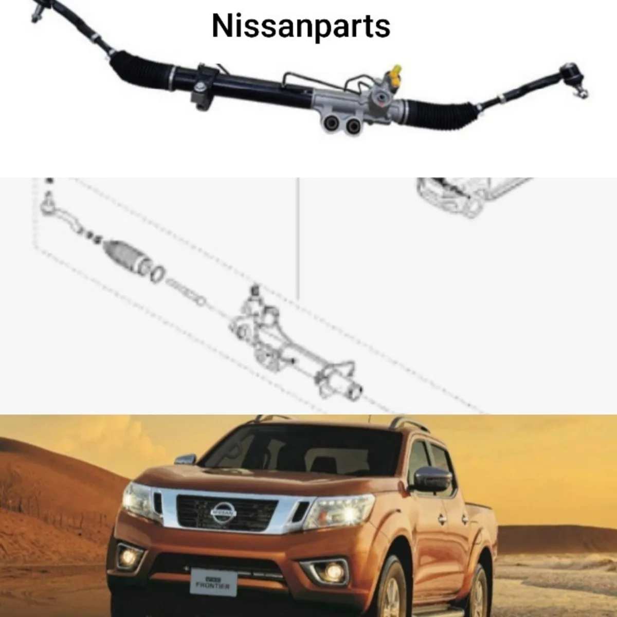 Cremallera Nissan NP300